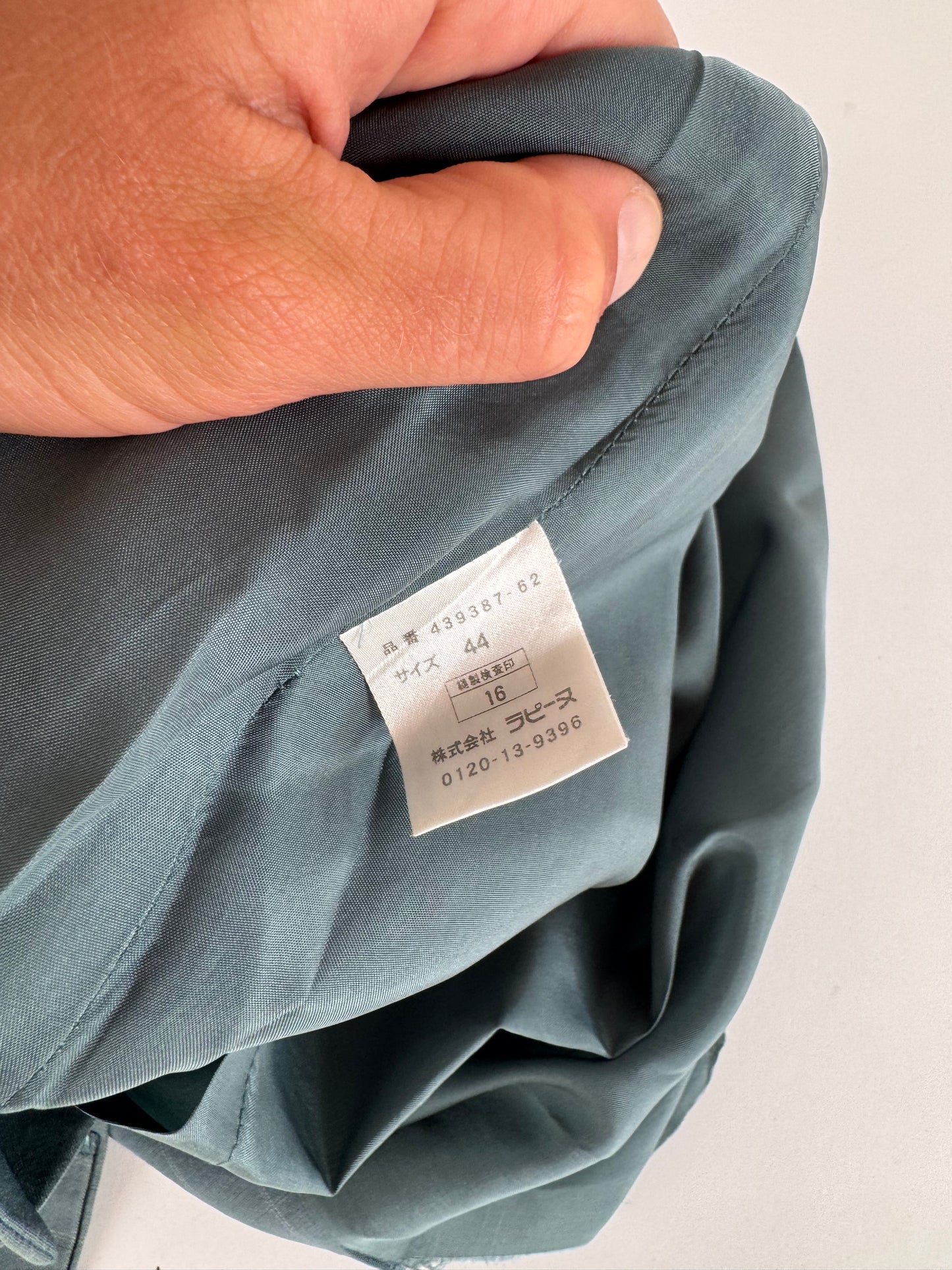 Vintage Givenchy Skirt CL turquoise