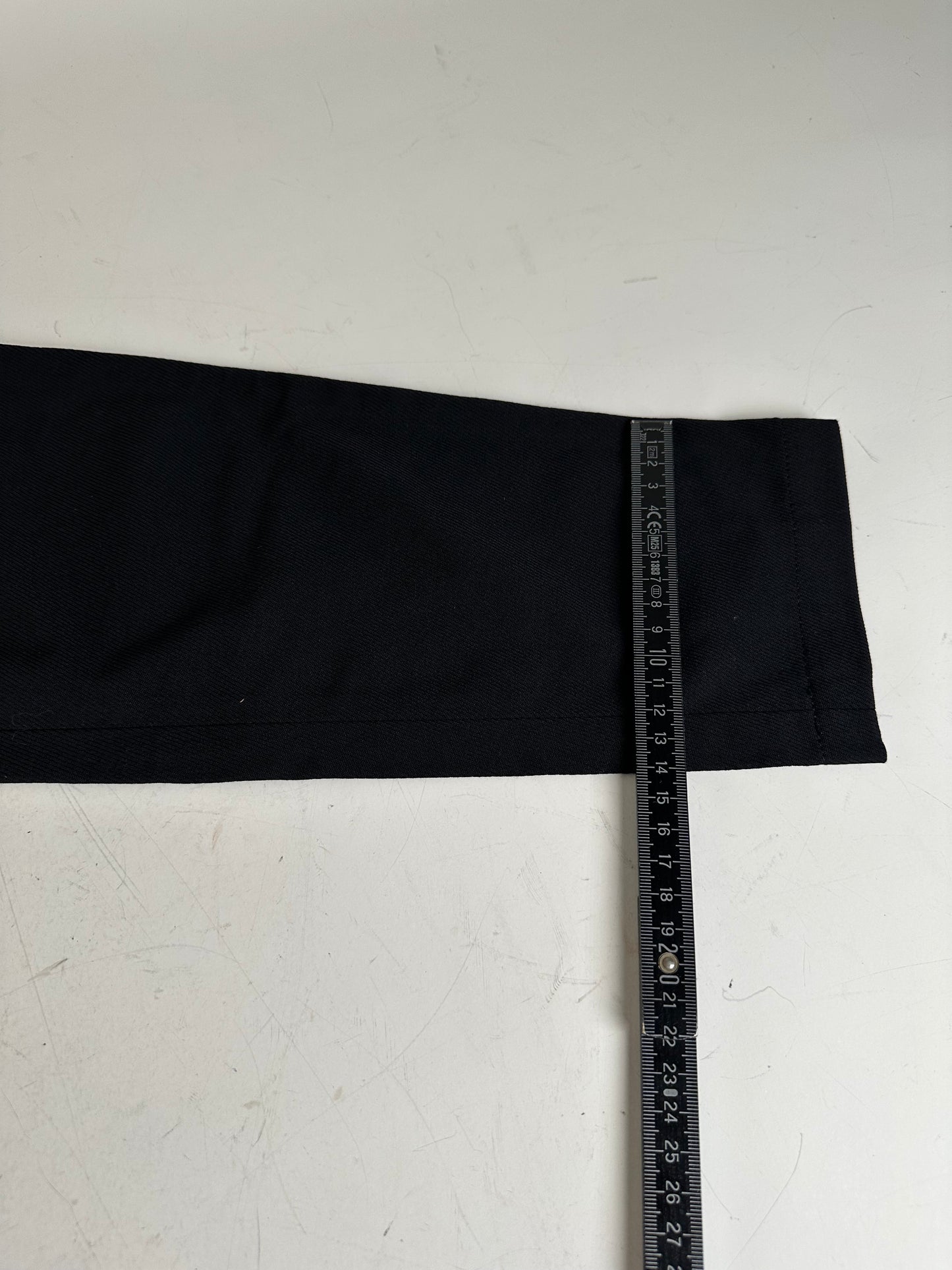 Vintage Miu Miu Cotton-Blend Pants Black M
