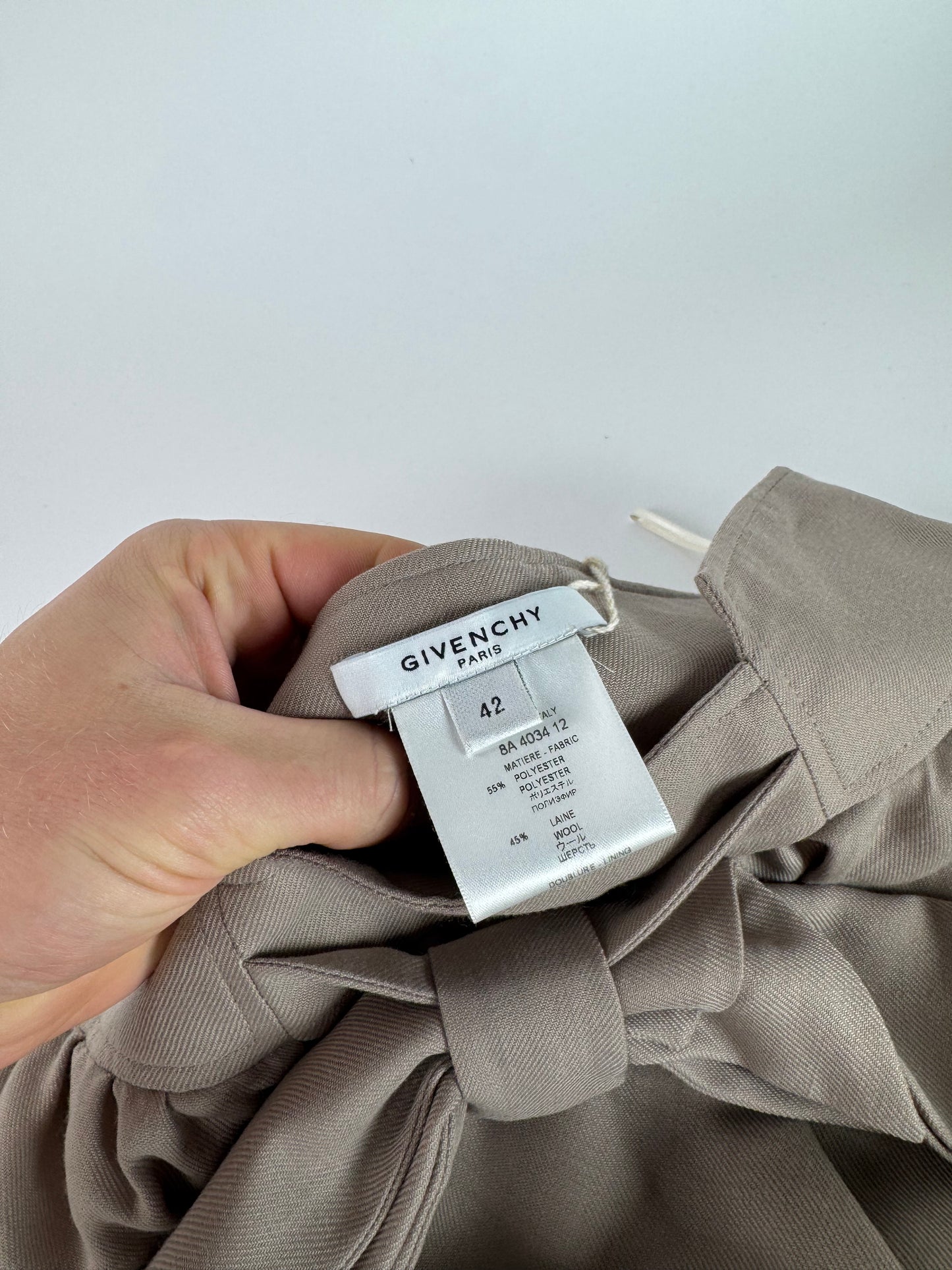 Vintage Givenchy Skirt Brown L