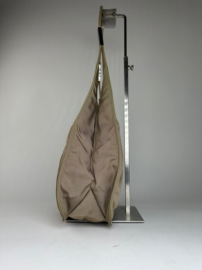Gucci Olive Green Fabric Hobo Bag Accessory