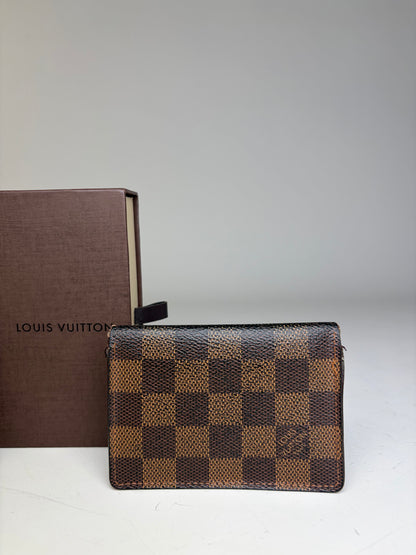 Vintage Louis Vuitton Damier Canvas Coin Purse Brown