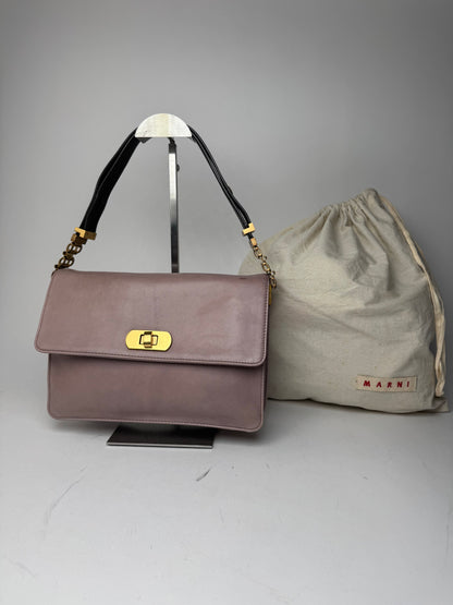 Vintage Marni Leather Bag purple