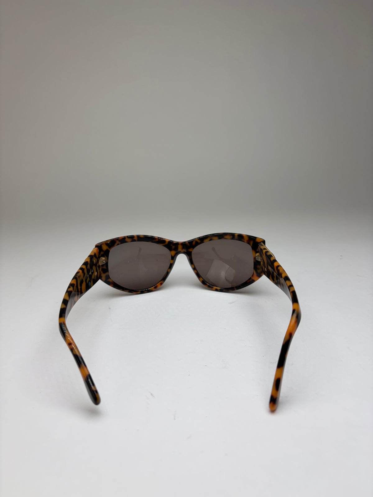 Vintage Fendi Cat-Eye Sunglasses Tortoiseshell Gold c. Early 1990s