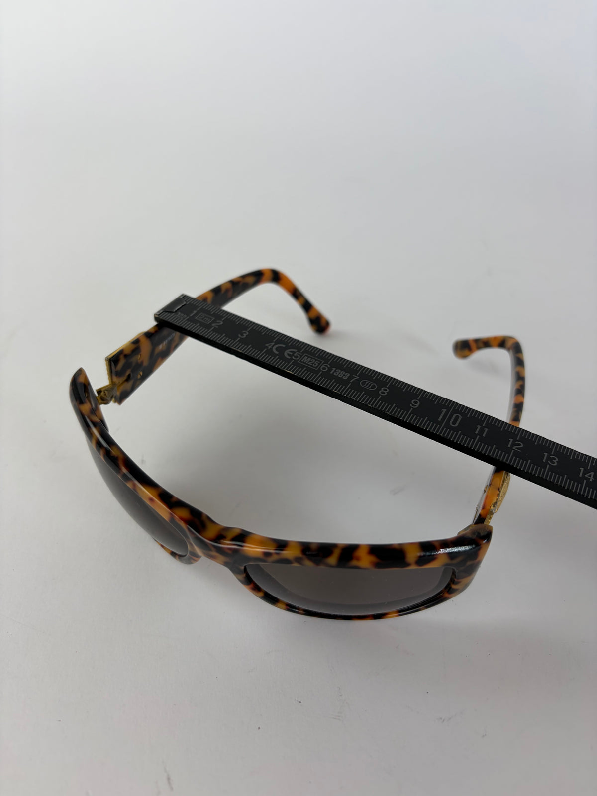 Vintage Fendi Cat-Eye Sunglasses Tortoiseshell Gold c. Early 1990s