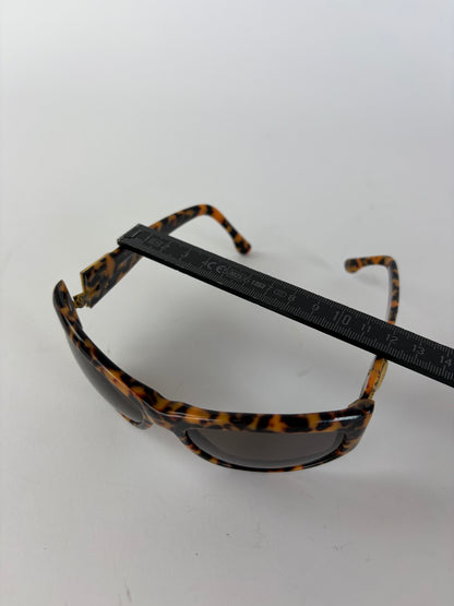 Vintage Fendi Cat-Eye Sunglasses Tortoiseshell Gold c. Early 1990s