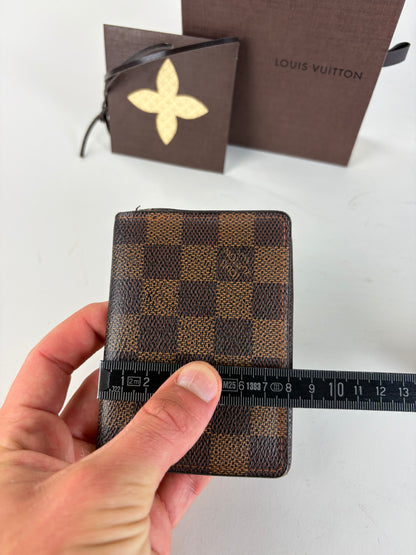 Vintage Louis Vuitton Damier Canvas Coin Purse Brown