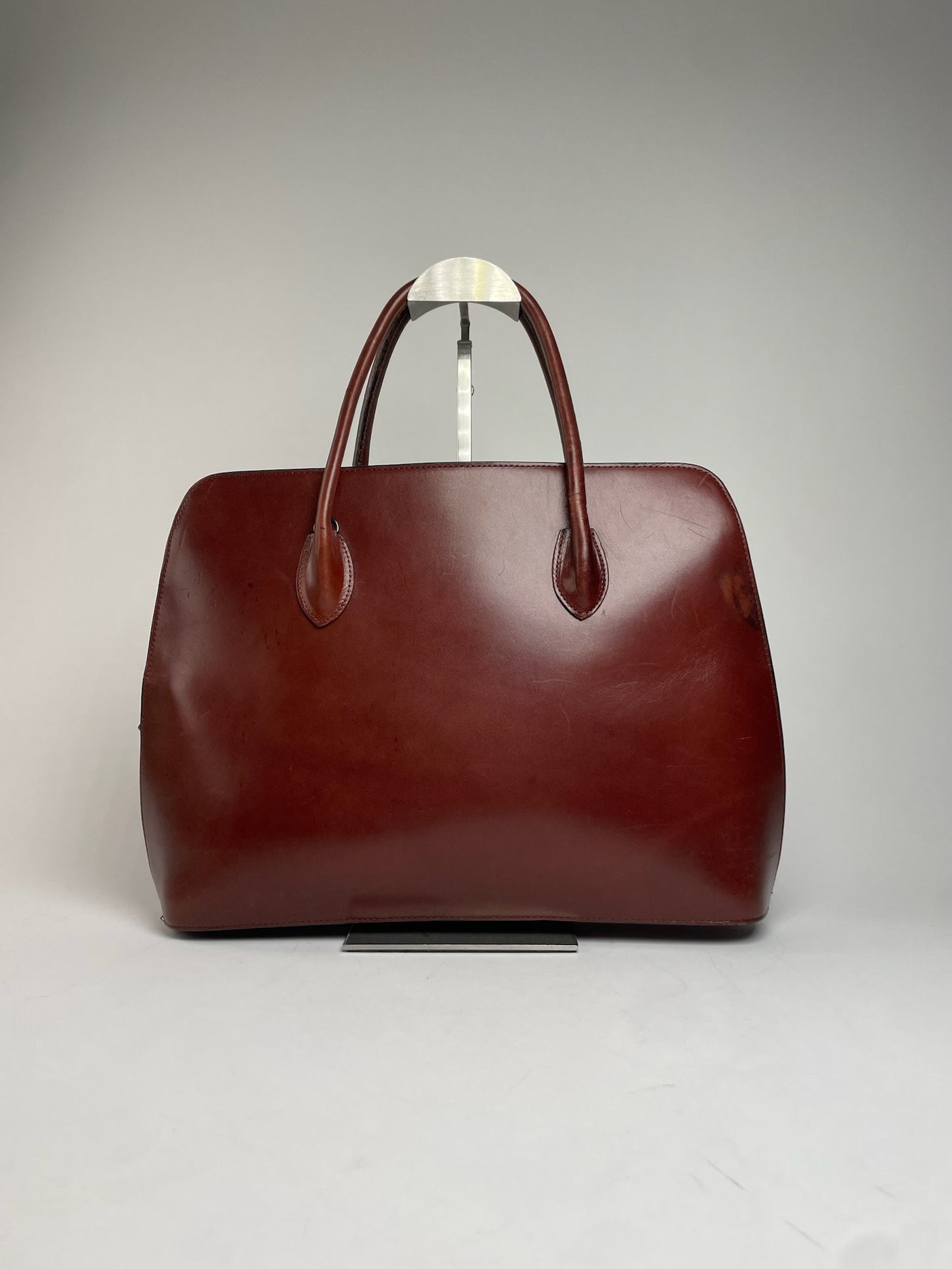 Vintage Issey Miyake Leather Bag Brown