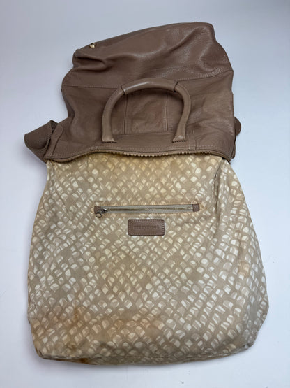 Vintage Chloe Leather 2Way Handbag Brown