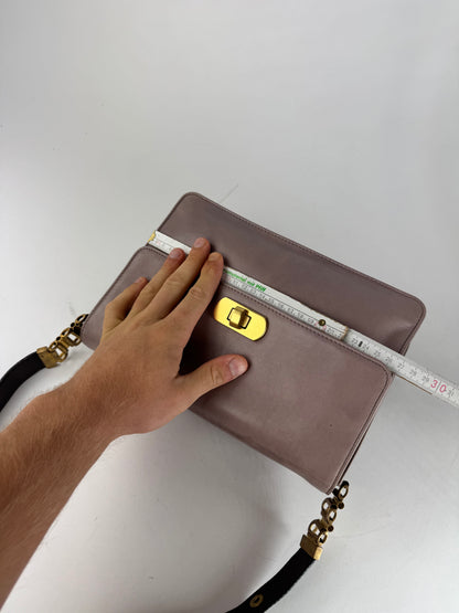 Vintage Marni Leather Bag purple