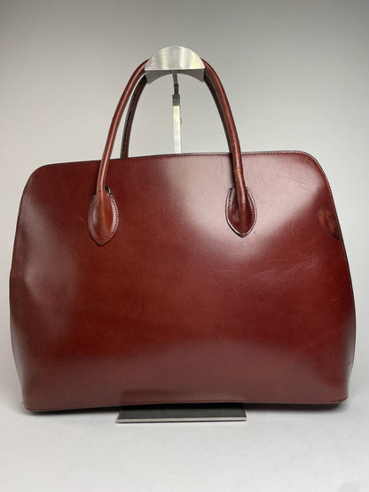 Vintage Issey Miyake Leather Bag Brown