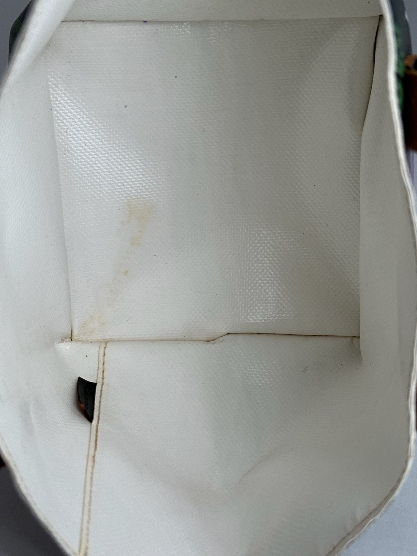 Sac vintage en cuir végétalien Marni vert marron