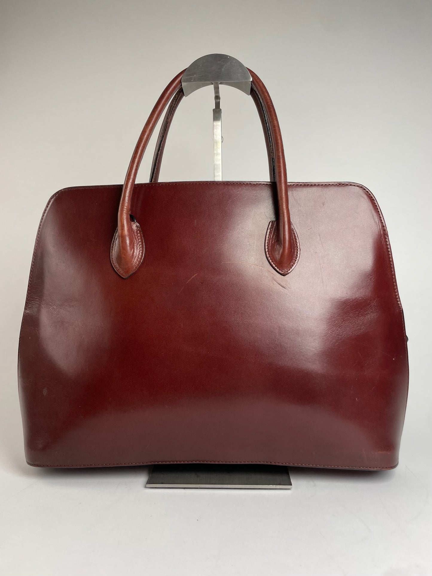 Vintage Issey Miyake Leather Bag Brown
