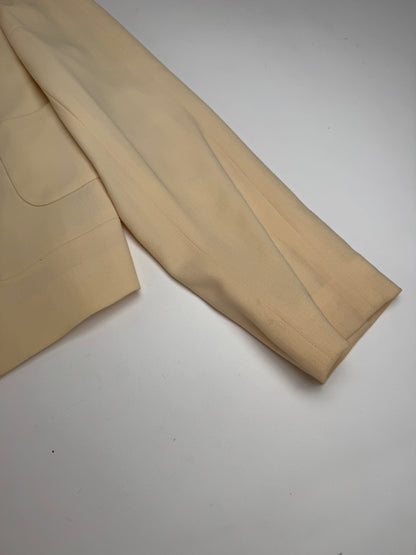 Vintage Balenciaga Silk Jacket beige M