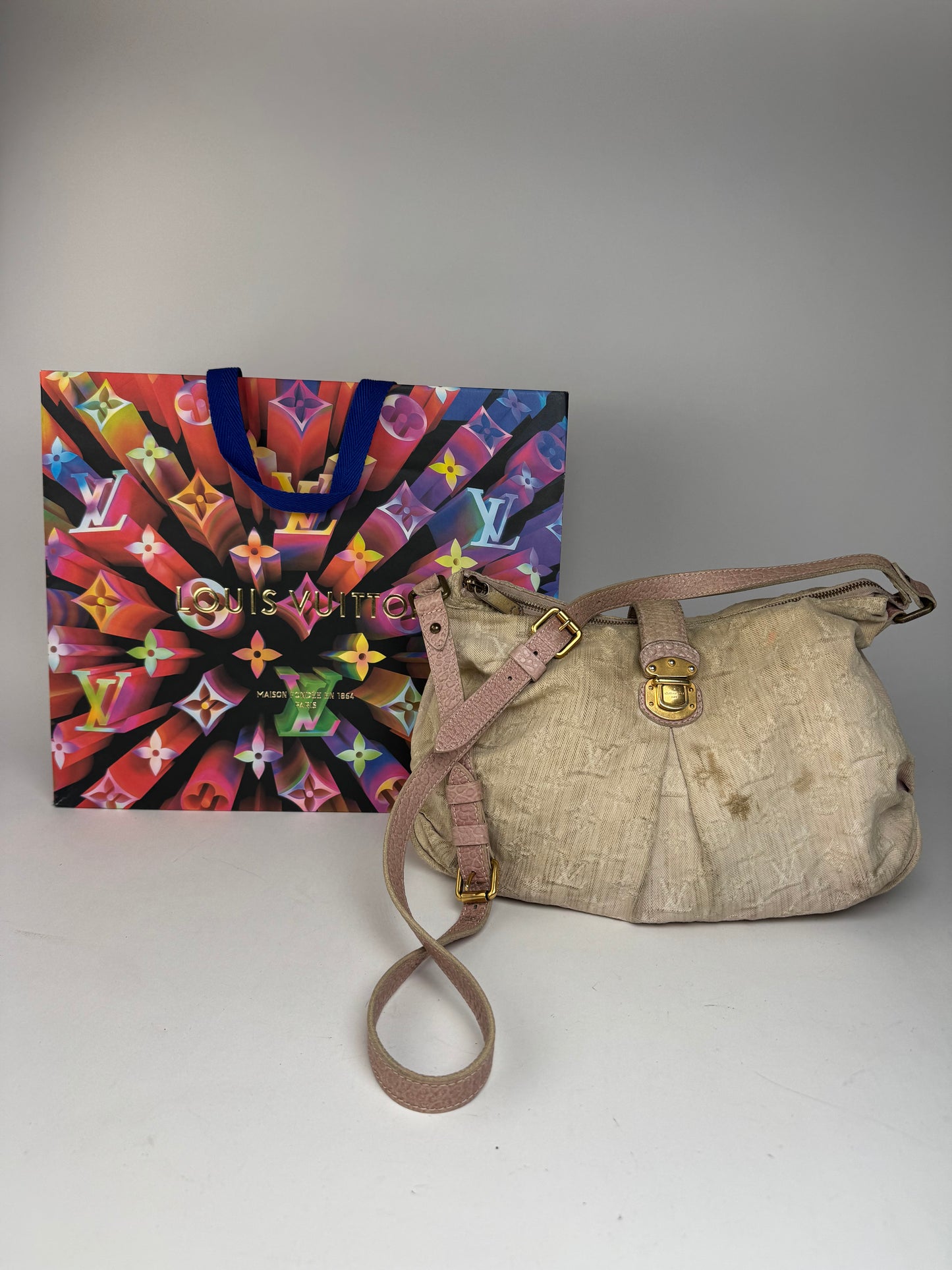 Vintage Louis Vuitton Baggey Bag pink