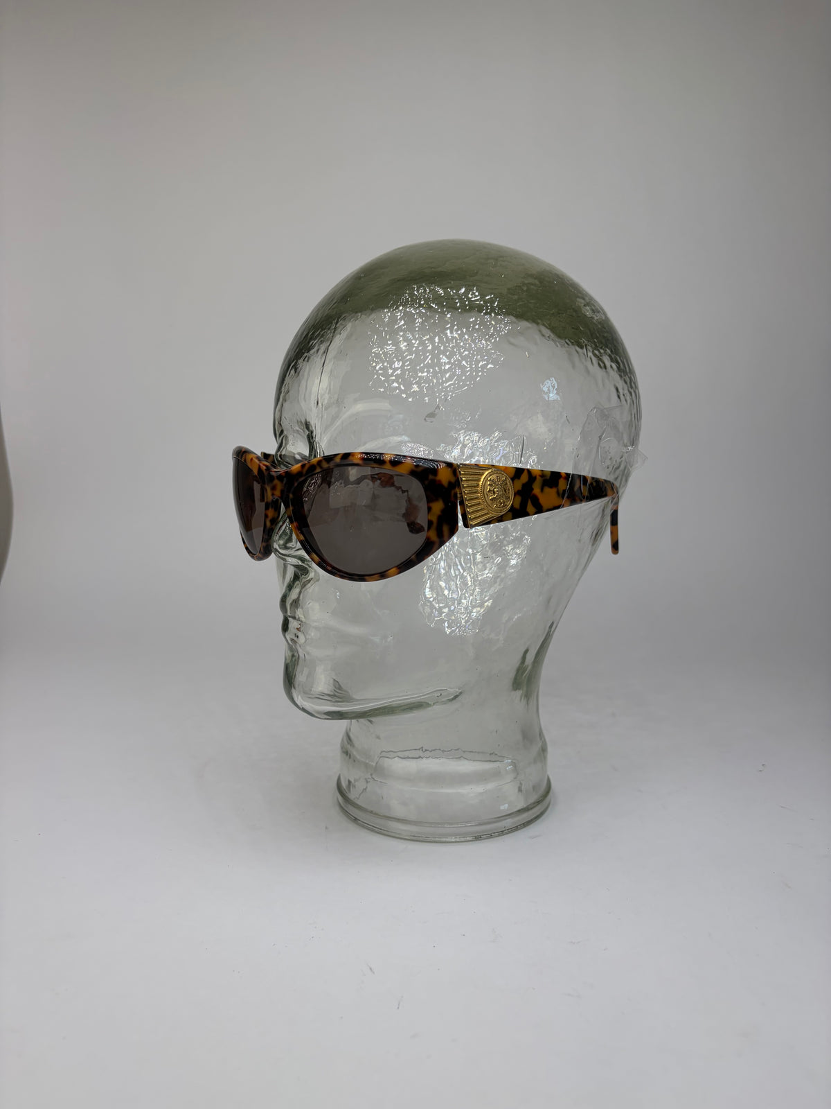 Vintage Fendi Cat-Eye Sunglasses Tortoiseshell Gold c. Early 1990s