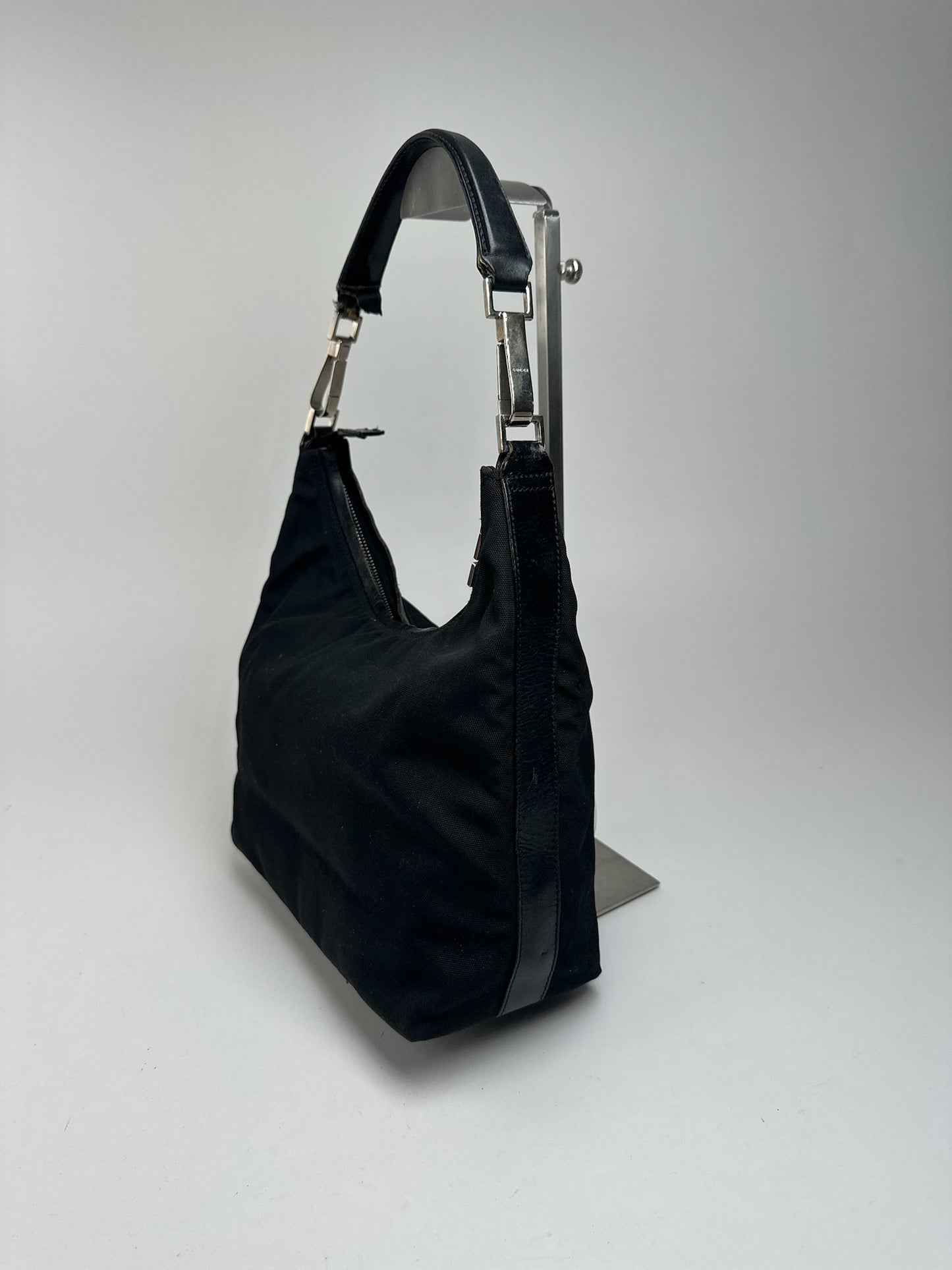 Vintage Gucci canvas bag black