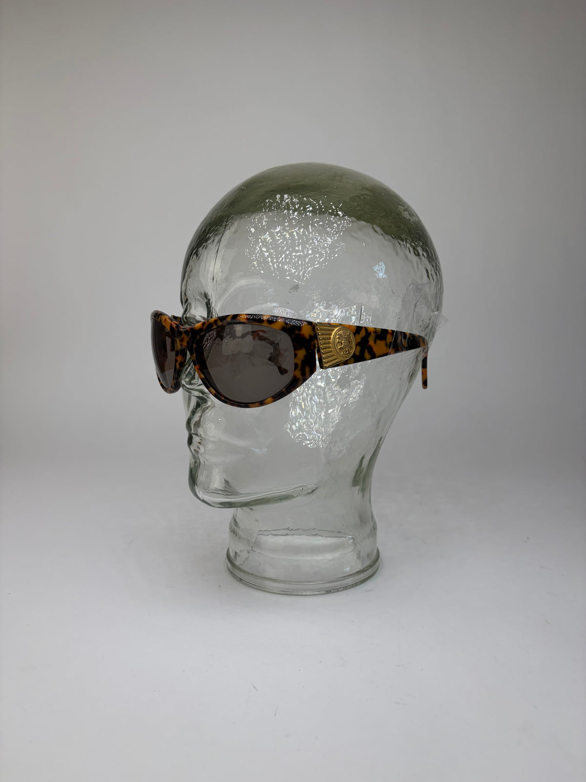 Vintage Fendi Cat-Eye Sunglasses Tortoiseshell Gold c. Early 1990s