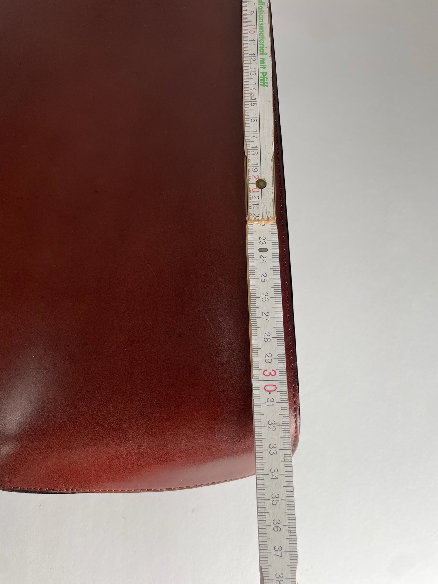 Vintage Issey Miyake Leather Bag Brown