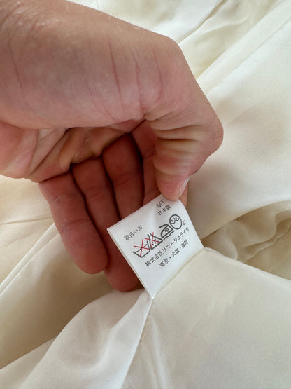 Vintage Balenciaga Silk Jacket beige M