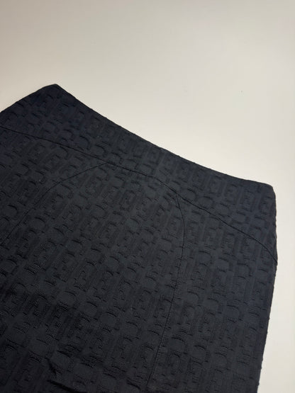 Vintage Fendi Roma Monogram Canvas skirt m