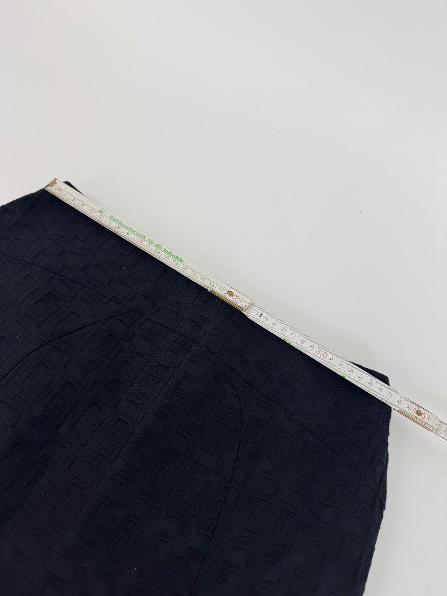 Vintage Fendi Roma Monogram Canvas skirt m