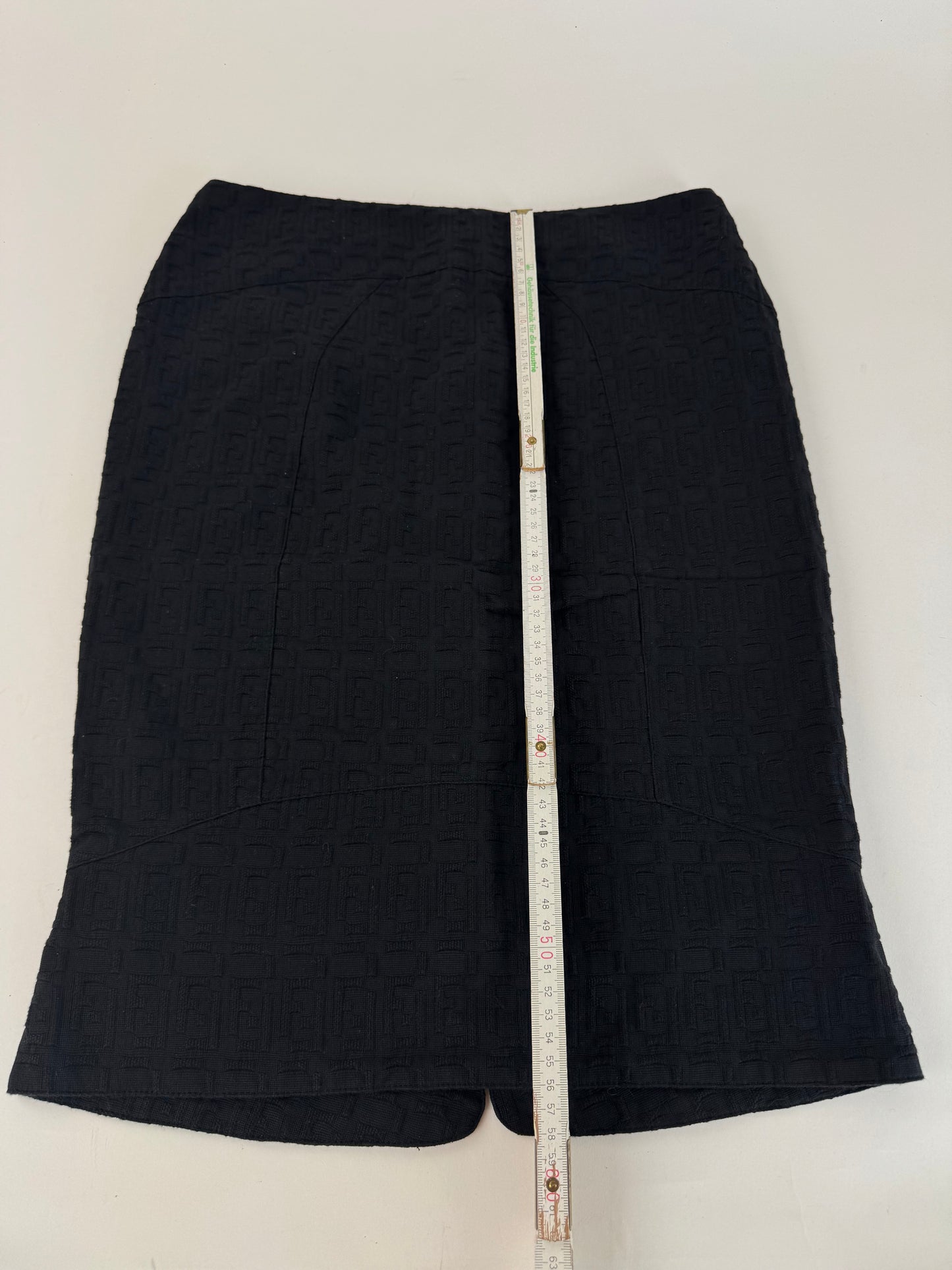 Vintage Fendi Roma Monogram Canvas skirt m