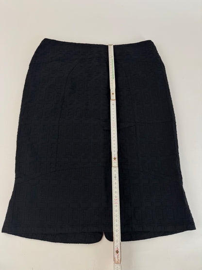 Vintage Fendi Roma Monogram Canvas skirt m