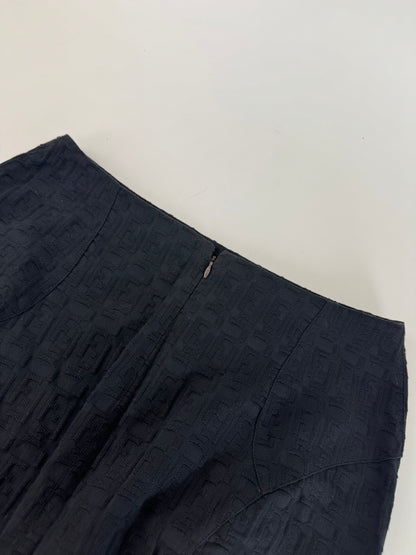 Vintage Fendi Roma Monogram Canvas skirt m