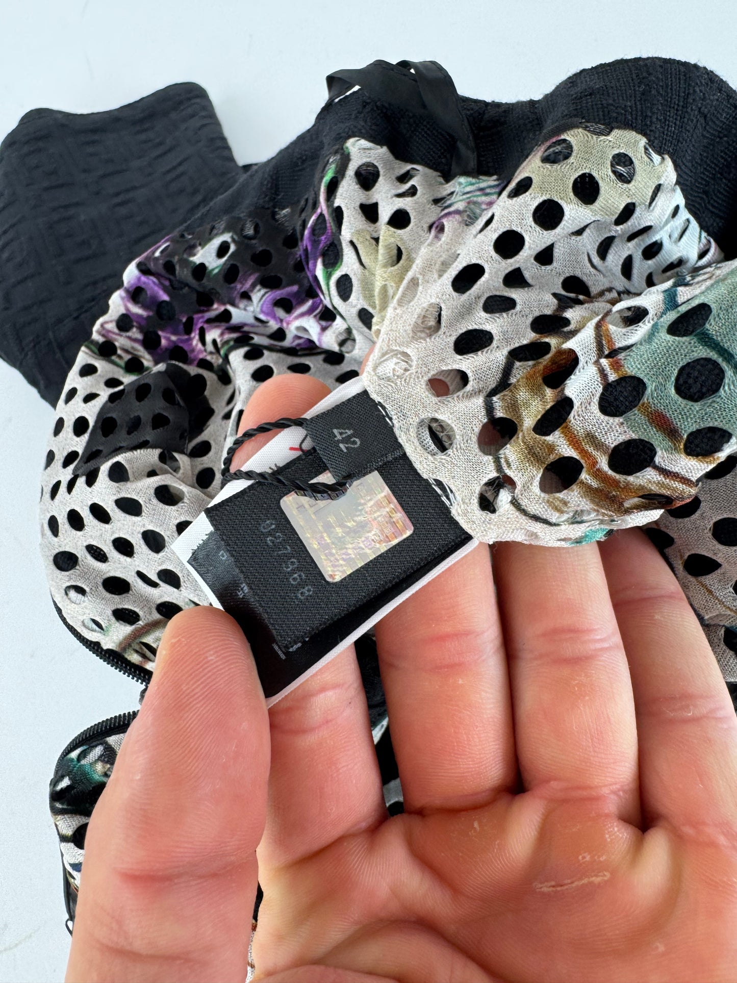 Vintage Fendi Roma Monogram Canvas skirt m