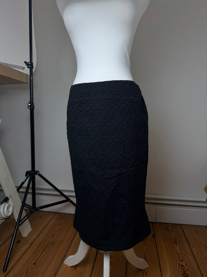 Vintage Fendi Roma Monogram Canvas skirt m