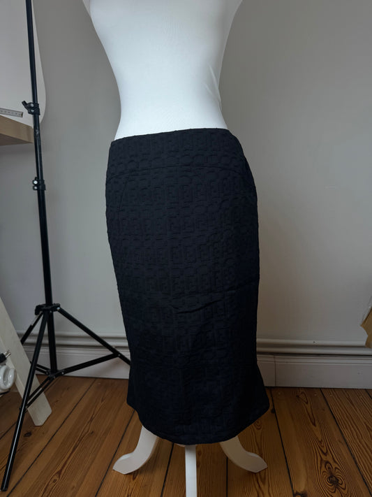 Vintage Fendi Roma Monogram Canvas skirt m