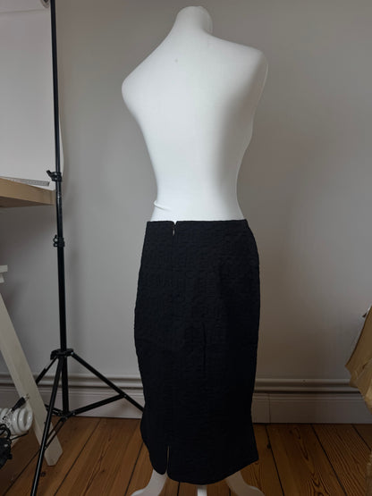 Vintage Fendi Roma Monogram Canvas skirt m