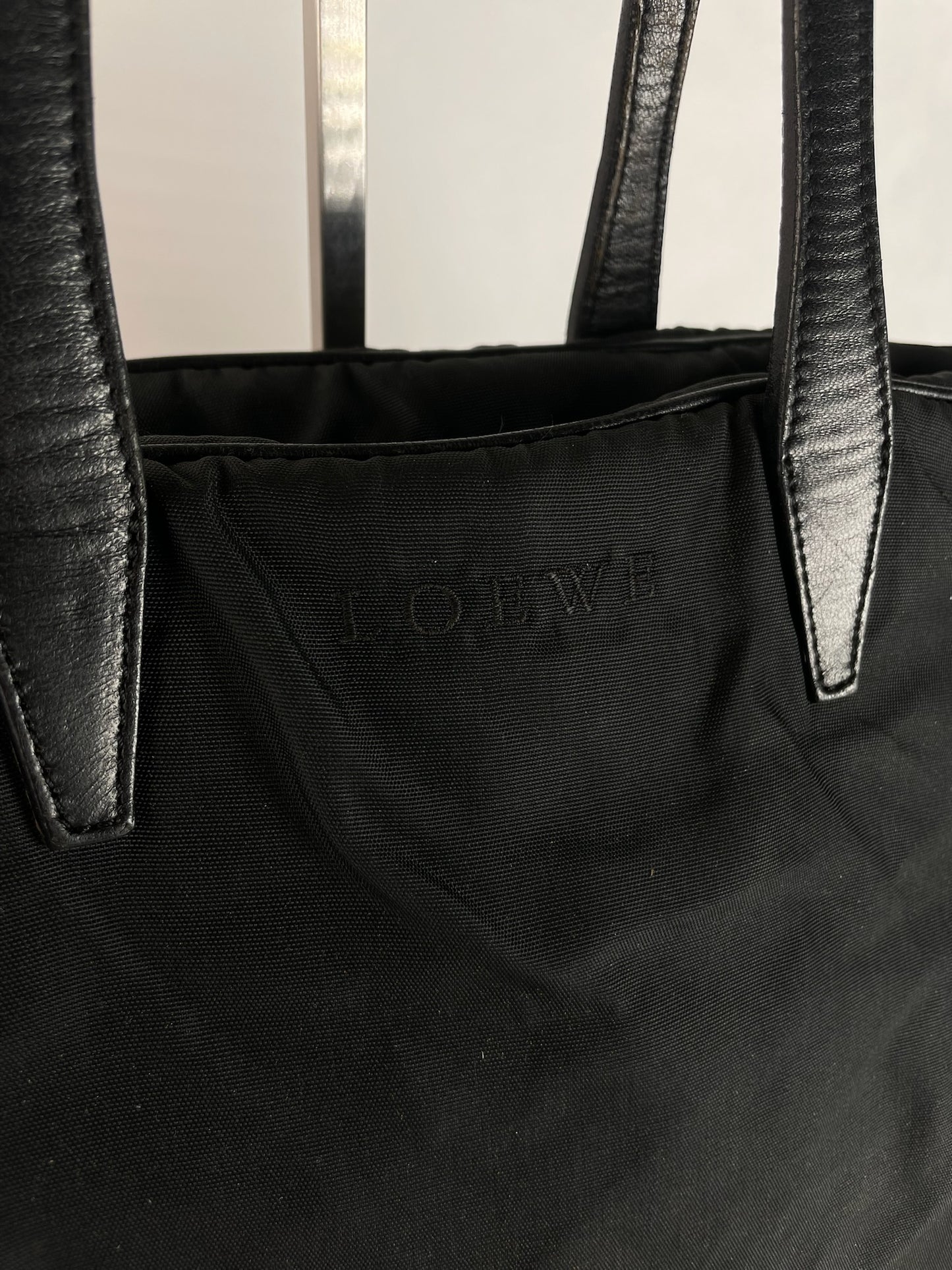 Vintage Loewe Handbag Black