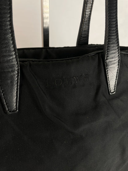 Vintage Loewe Handbag Black
