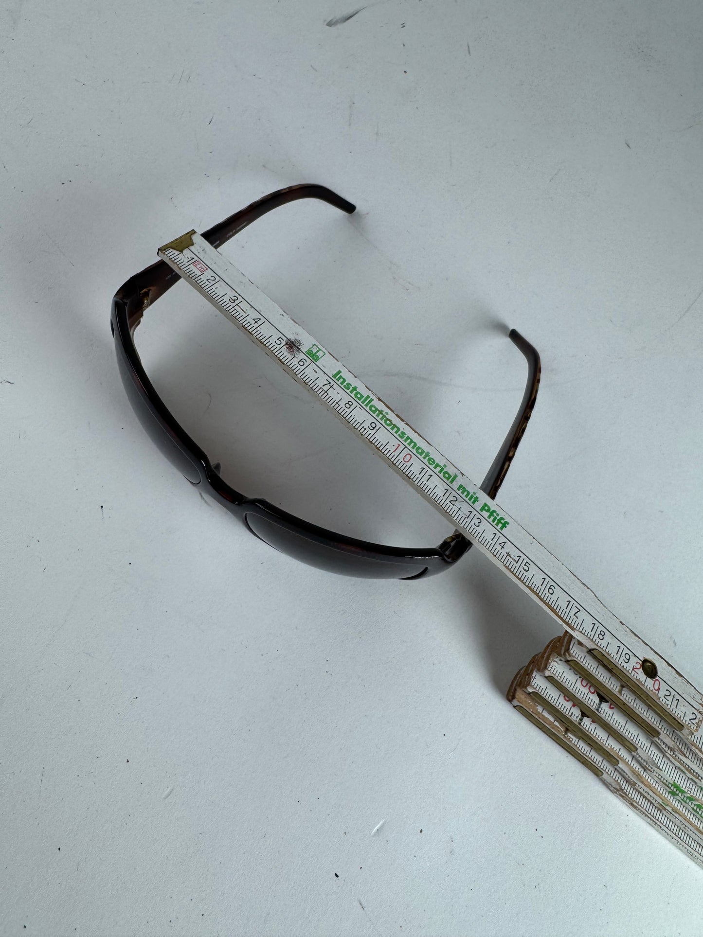 Vintage Fendi FF Monogram Sunglasses Brown