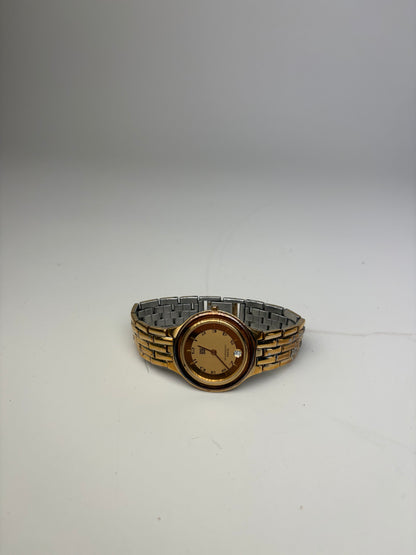Vintage Givenchy Classic Bracelet Watch Gold Silver