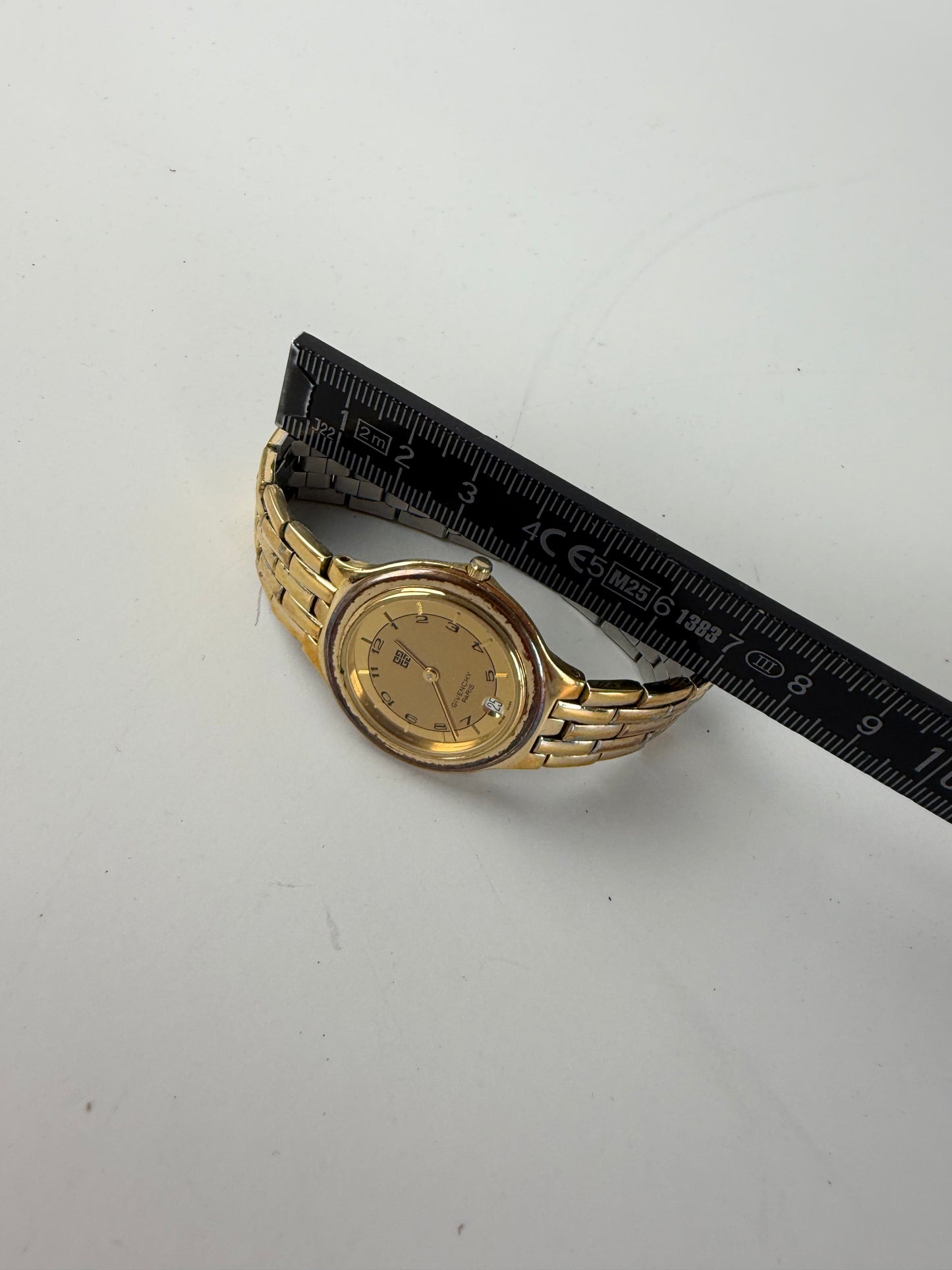Vintage Givenchy Classic Bracelet Watch Gold Silver