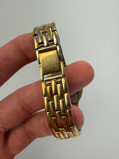 Vintage Givenchy Classic Bracelet Watch Gold Silver