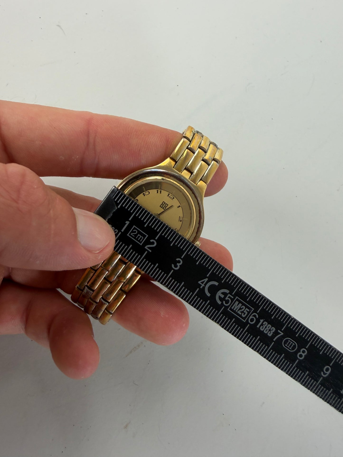 Vintage Givenchy Classic Bracelet Watch Gold Silver