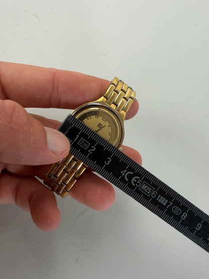 Vintage Givenchy Classic Bracelet Watch Gold Silver