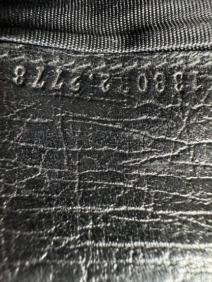 Vintage Gucci Leather Clutch Wallet Black