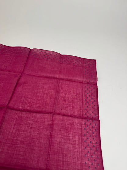 Vintage Dior Scarf Purple