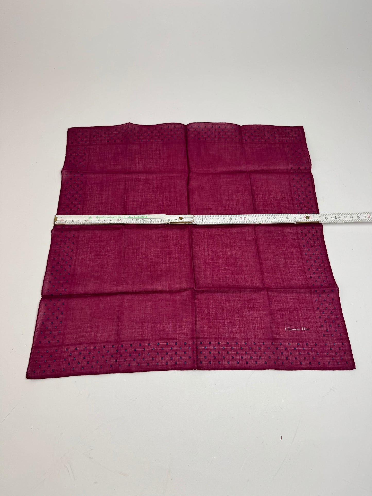 Vintage Dior Scarf Purple