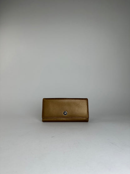 Vintage Loewe Smooth Wallet Gold