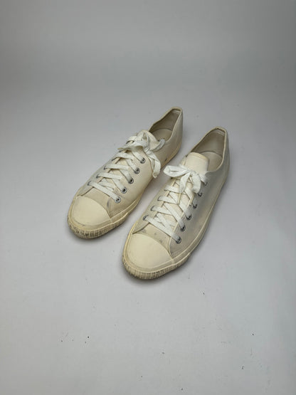 Vintage Comme Des Garcons Men's Homme Canvas Sneakers c. Late 2000s Off-White EU41
