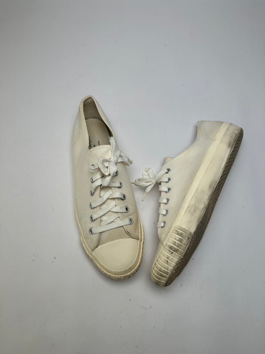 Vintage Comme Des Garcons Men's Homme Canvas Sneakers c. Late 2000s Off-White EU41