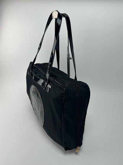 Sac de voyage vintage Fendi Roma noir