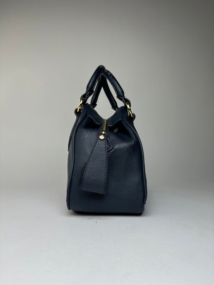 Vintage Vivienne Westwood Leather Handbag Navy