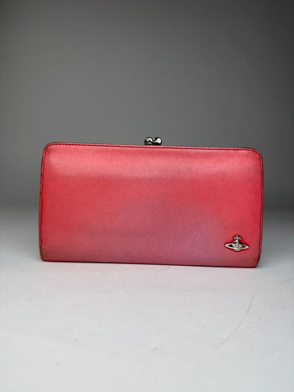 Vintage Vivienne Westwood Leather Wallet Pink