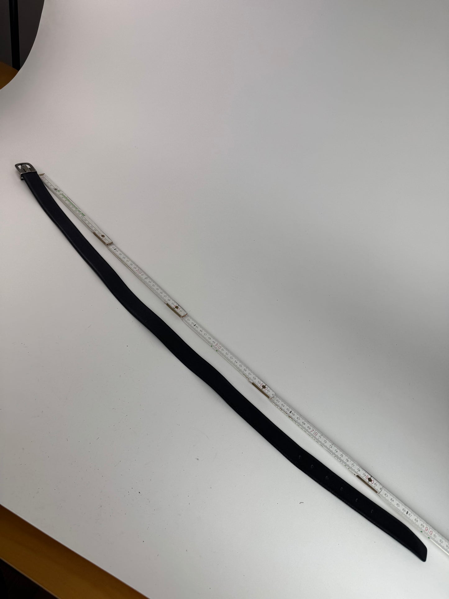 Vintage Dior Leather belt Black